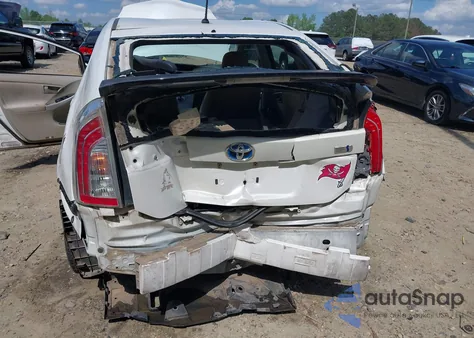 2012 Toyota Prius Two z USA, uszkodzony, nr VIN JTDKN3DU9C5457695